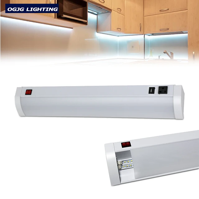 Kitchen Lighting Solution 20W 3Ft LED Cabinet Kitchen Light With Switch