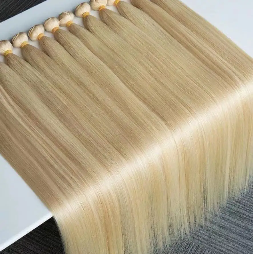 

BMF hair wholesale 613 Blonde Virgin Human Hair Bundles , 613 hair color blonde Bundles With Closure for Black Women