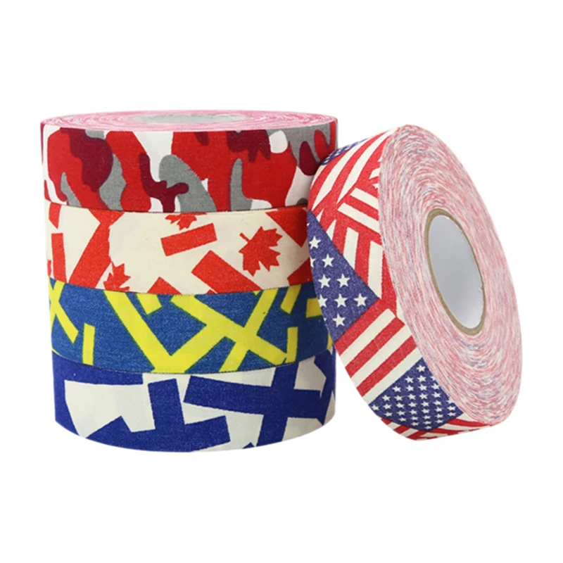 

2.5cmx25m Sticky Tape Anti-Slip Wear-Resistant Sports Waterproof Tape Hockey Stick Wrapper Hockey Tape