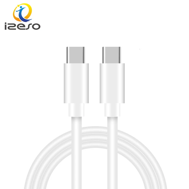 

3A Type C to C Cable Fast Charging USB C Data Cord PD Phone Charger for Samsung NOTE 20 TPE Cable