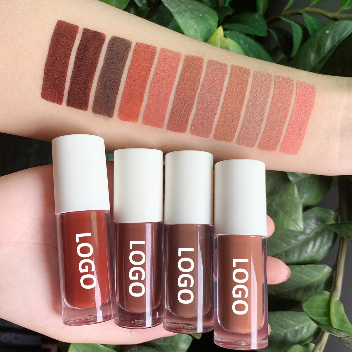 

Wholesale makeup custom label lip organic waterproof nude liquid matte lipstick private label