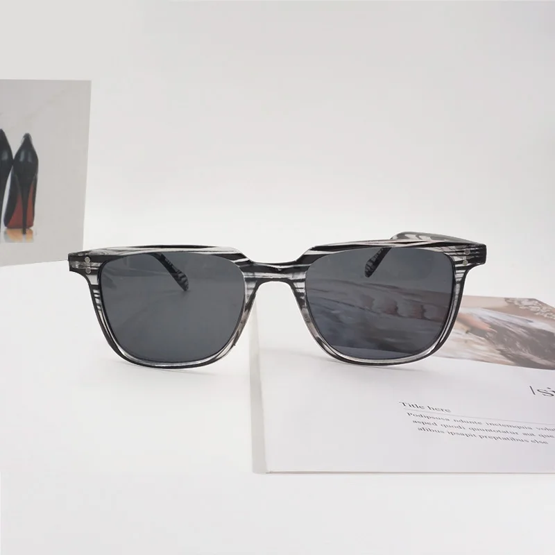 

HBK PM0364 acetate fashion sunglasses uv400 protection glasses men