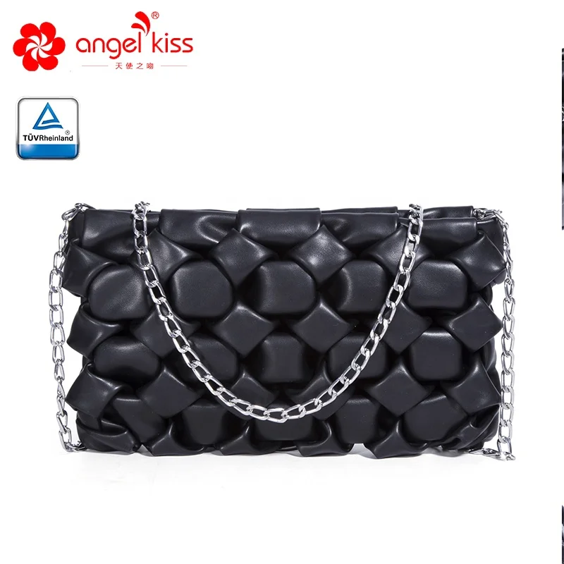

Angel Kiss Women Evening Bag Lady Wristlet Party Wedding Clutch Bags Female Sling Chain Purse