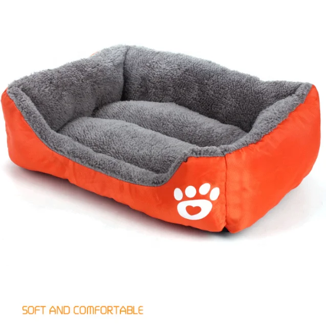 

High Quality Soft Warm Washable Dog bed Wholesale Luxury Cotton Pet Dog Bed
