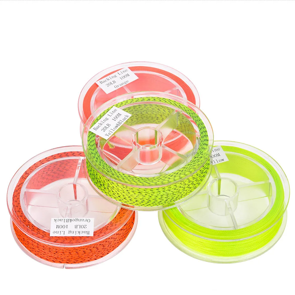 

100m Nylon Fly Fishing Line Tippet Line Drag 20lb Backing Line