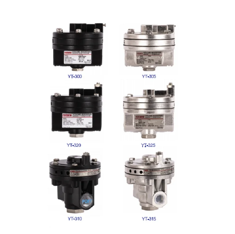

pneumatic parts ROTORK YTC YT-300 YT-305 YT-310 YT-315 YT-320 YT-325 air filter regulator and volume booster for valve