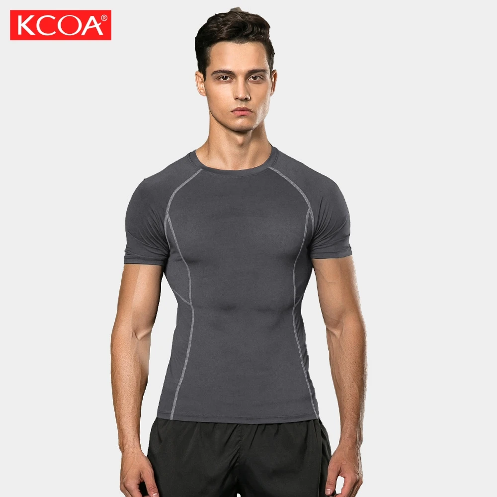 

Wholesale Custom Short Sleeve Compression Base-layer Running Fitness T Shirt