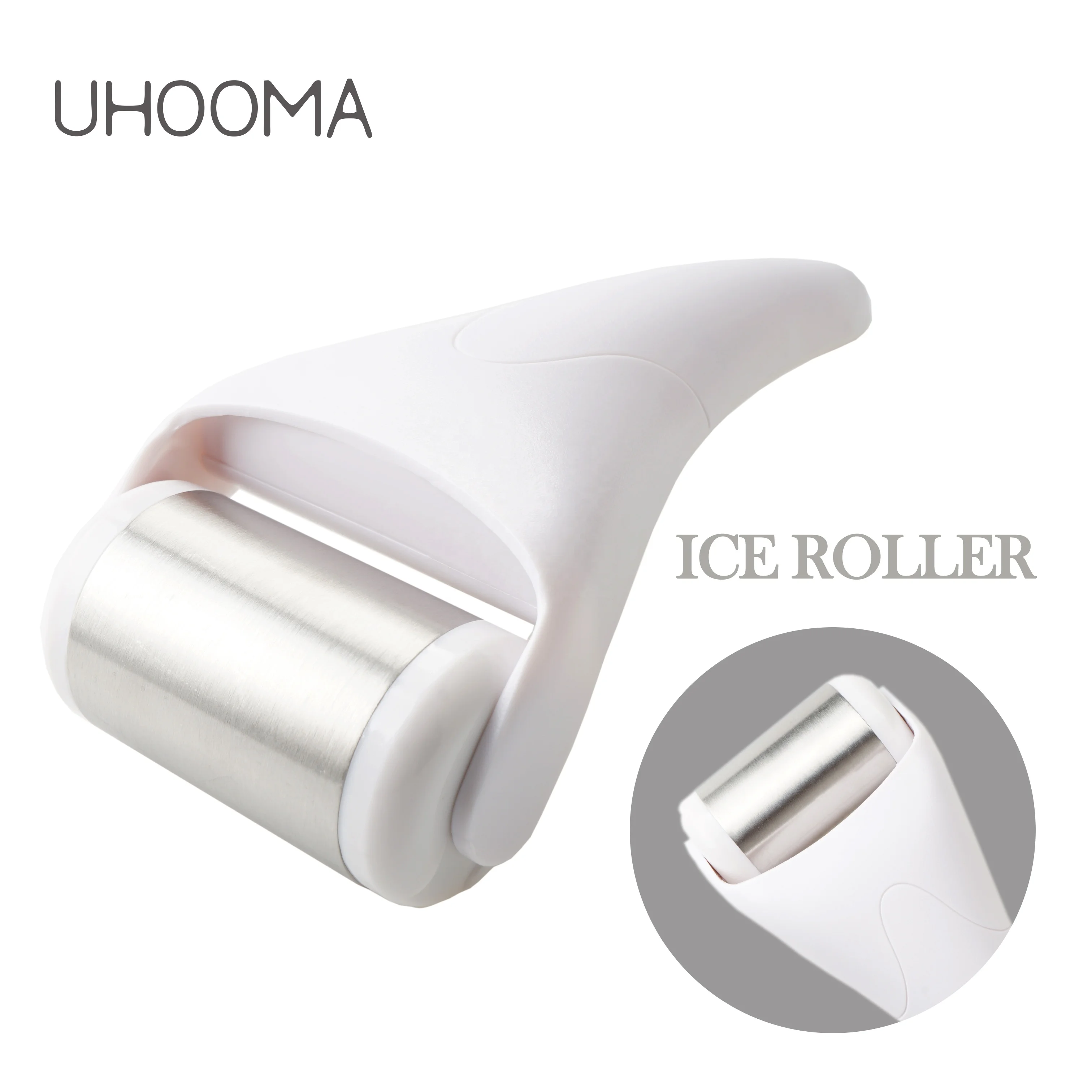 

Professional Skin Cooling Freeze Therapy Detachable stainless steel ice derma roller, White,blue&white,green&white,pink&white,purple&white