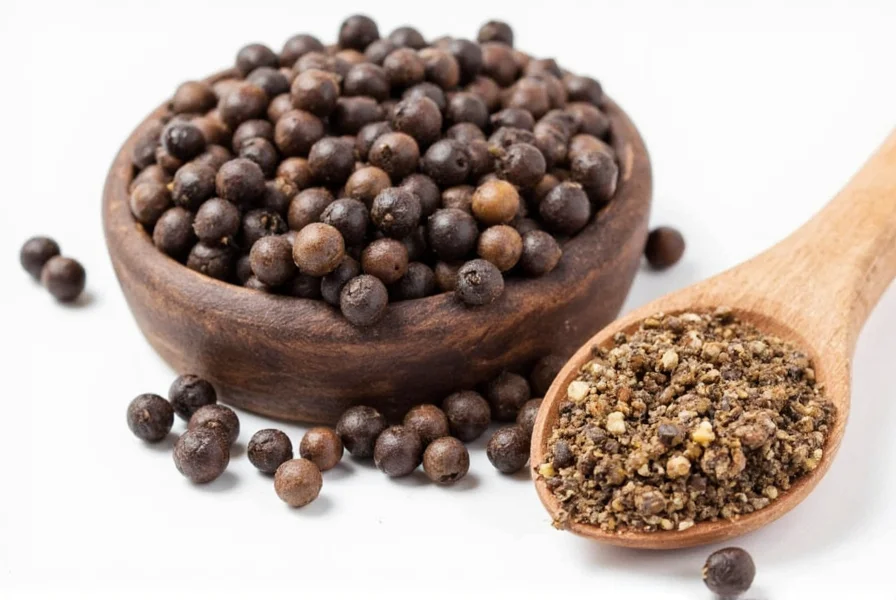 Comparison of black pepper extract capsules showing proper supplement labeling and quality indicators