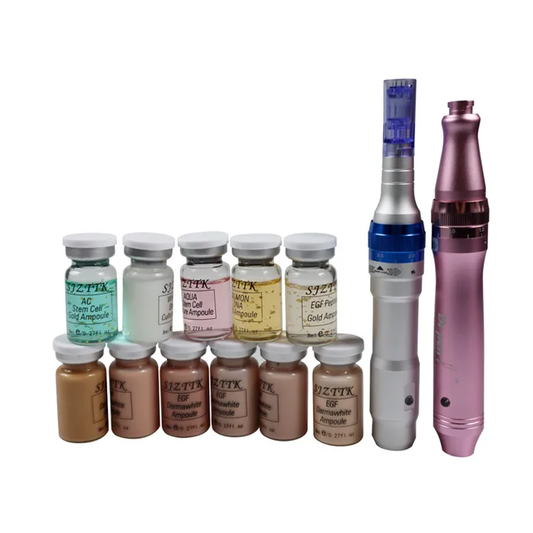 

BB Cream Mesowhite Ampoule Starter Kit With Foundation niacinamide For Skin Lightening Wrinkle Improvement Anti-aging serum, 6 colors