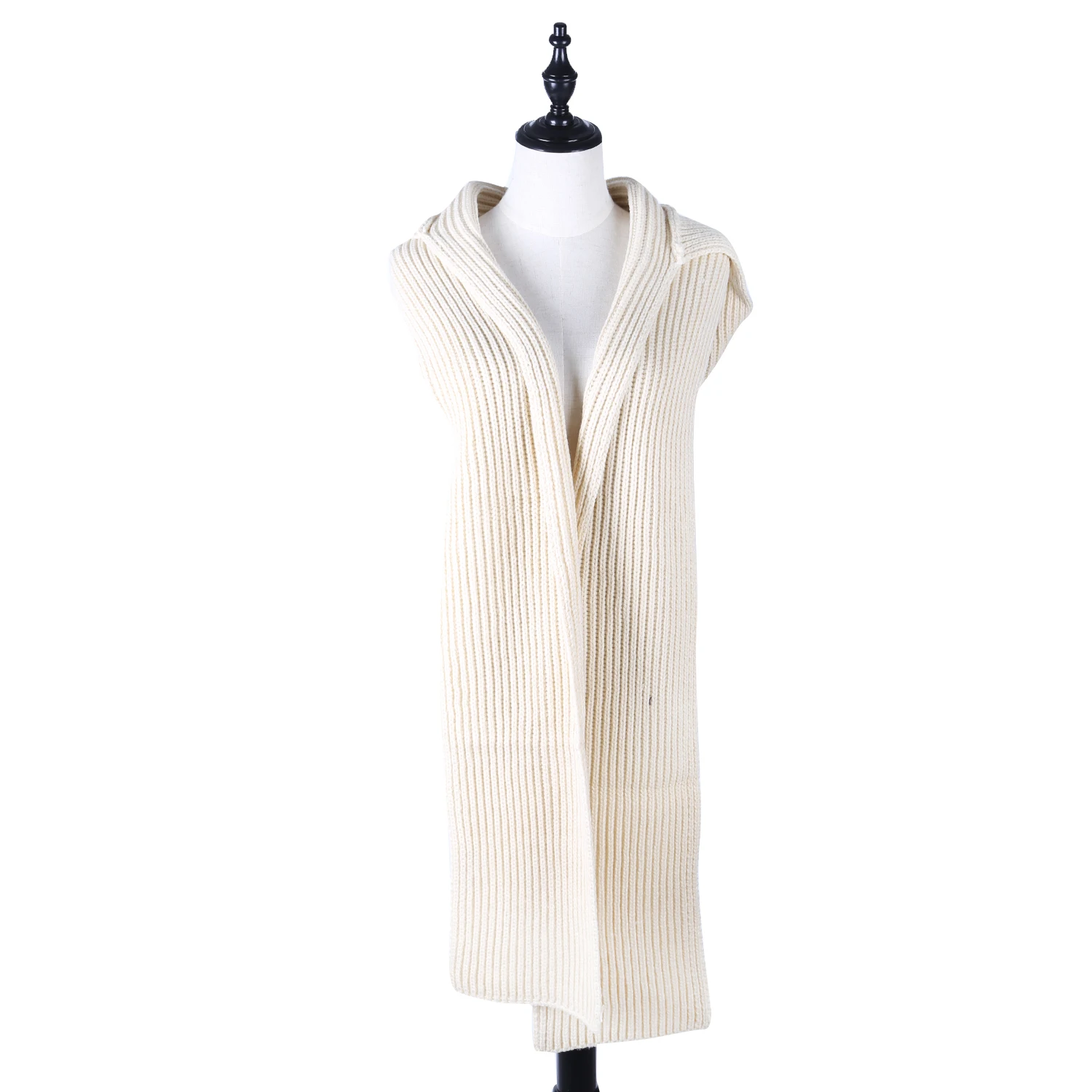 

Woolen Scarf Knitted Scarf With A Hat Tippet Keep Warm For Wholesale