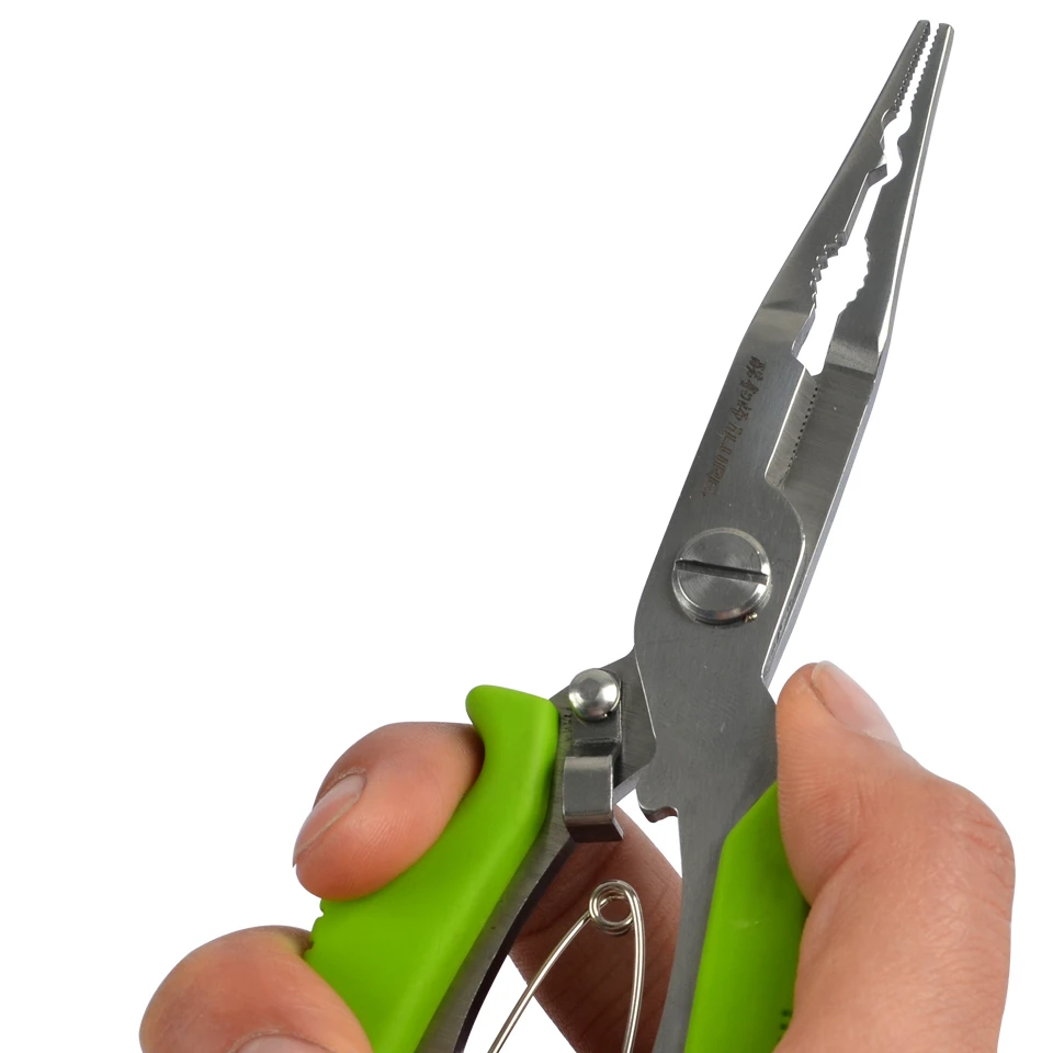 

New Style high quality fishing tackles fishing cutting Pilers, Green