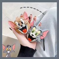 

Fashion Case Cartoon Character Design Tom And Jerry Compatible Case Silicone Earphone Accessaries For AirPods pro Case