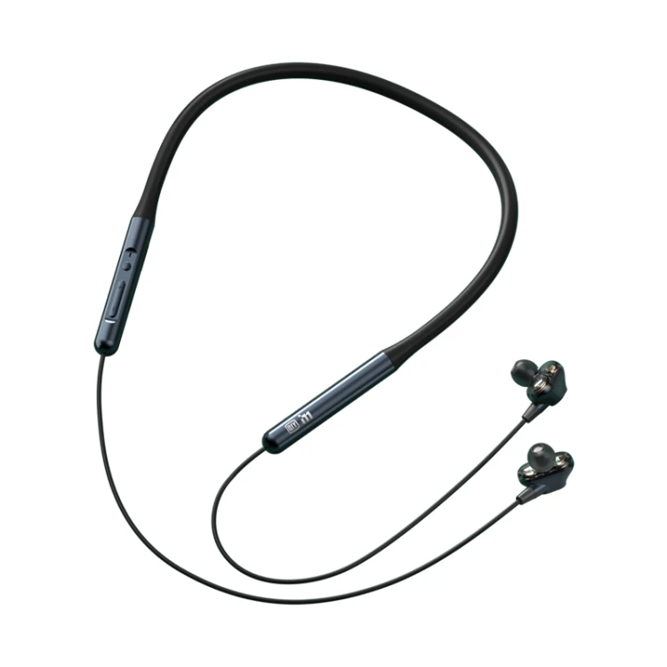 

S870 Neck Hanging Exercise Wireless Earphone, Black red gray