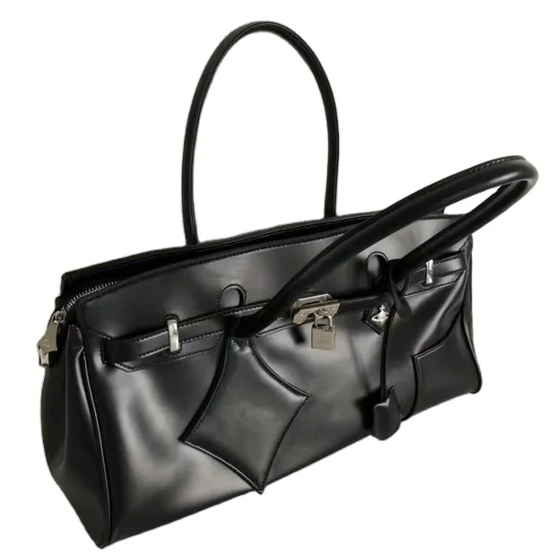 

2021 New Arrival Women Black Leather Handbags Luxury Handbags For Women