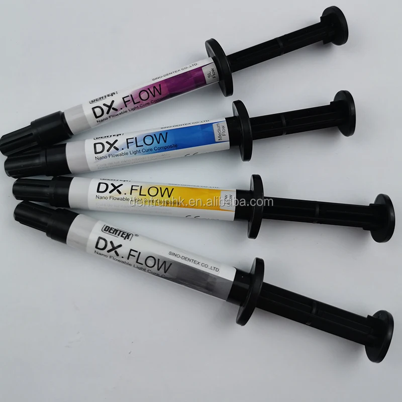 Dental Dentex Dx. Flow Nano Flowable Light Cure Composite Dx. Universal Nano Hybrid Light Cure