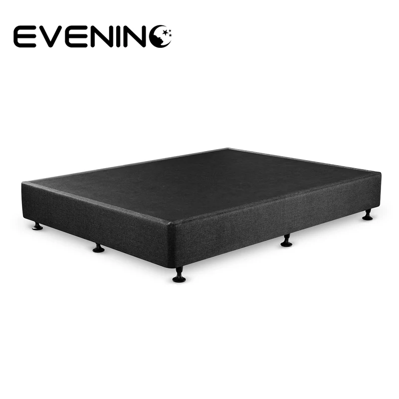 Home store 12inch high upholstered platform queen modern bed frame mattress platform