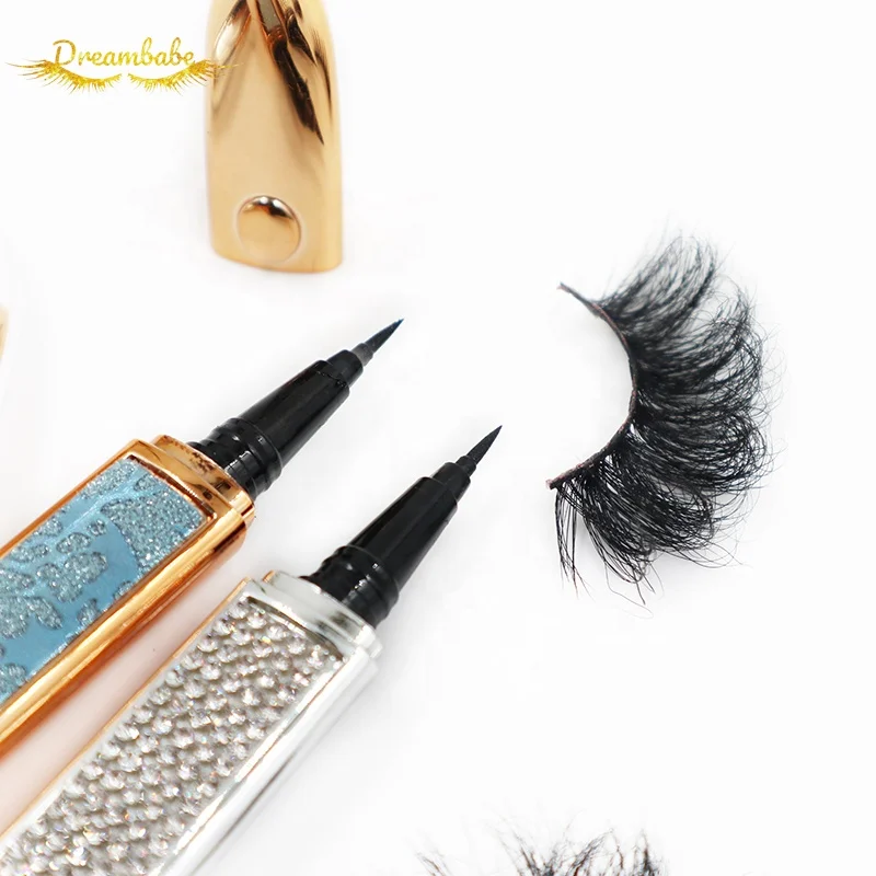 

2022 NEW eyeliner pencil private label False Eyelashes Magnetic Eyeliner and Magnetic Lashes Magnetic Liquid Liner