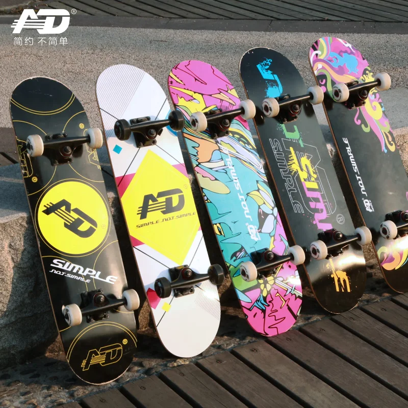 

High Quality  7 layers Maple Flying Boosted Custom Skateboard