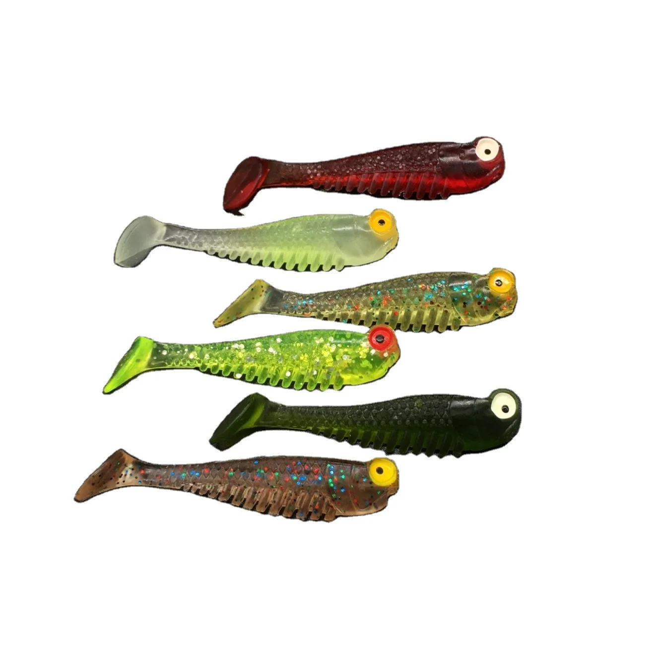 

T Soft Bait Jig 52MM/1.4G Wobbler Fishing American imported sof, Various