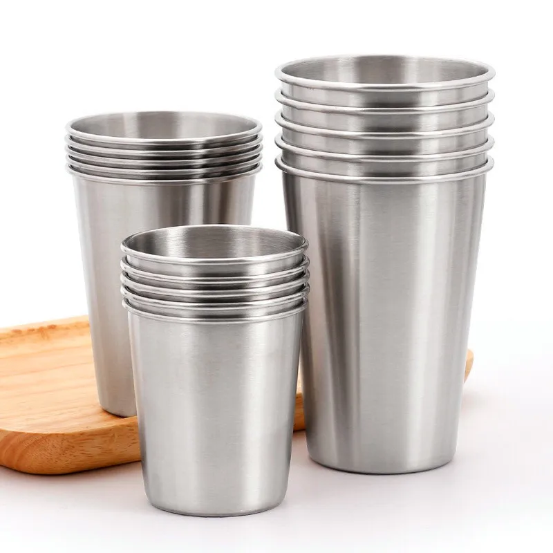 

High Quality Food Grade Stainless Steel Travel Beer Mug, Silver