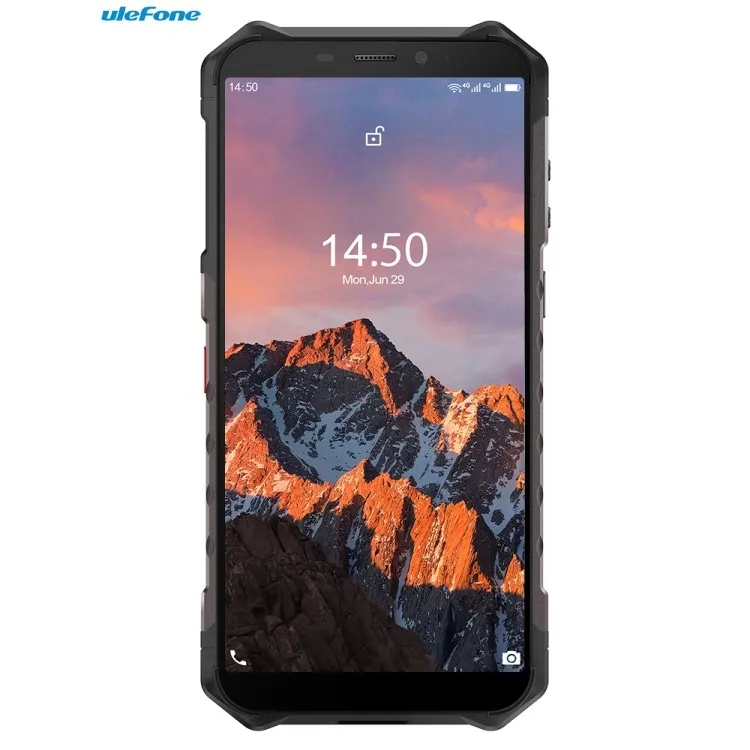 

Factory Outlet Wholesales Ulefone Armor X5 PRO Rugged 4GB 64GB 5.5inch Battery 5000mAh Network 4G Android 10.0 NFC Cell Phone, Black, red, orange