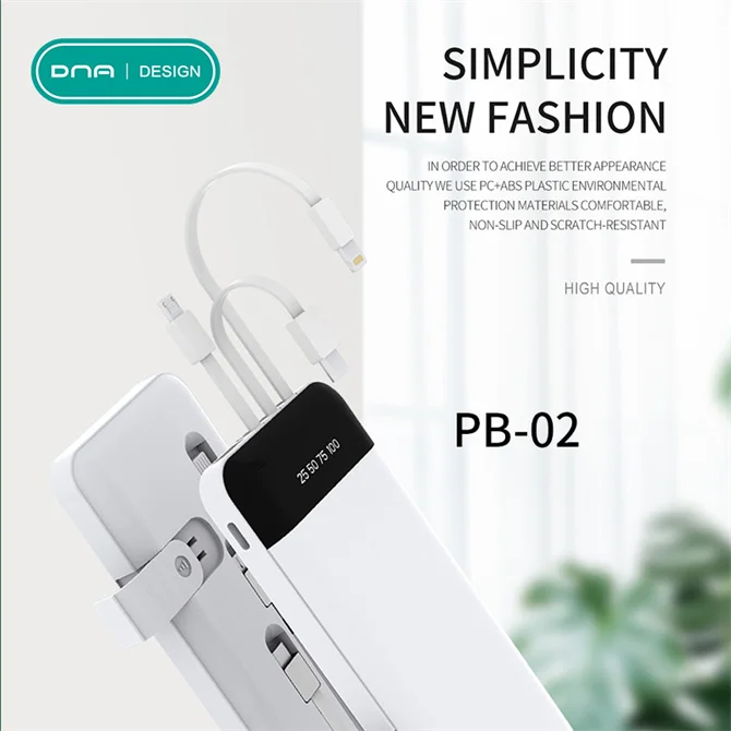 

top selling new products 10000mAh Power Bank Mobile Charger Portable Mini Power Banks easy carry small power station, Black/white