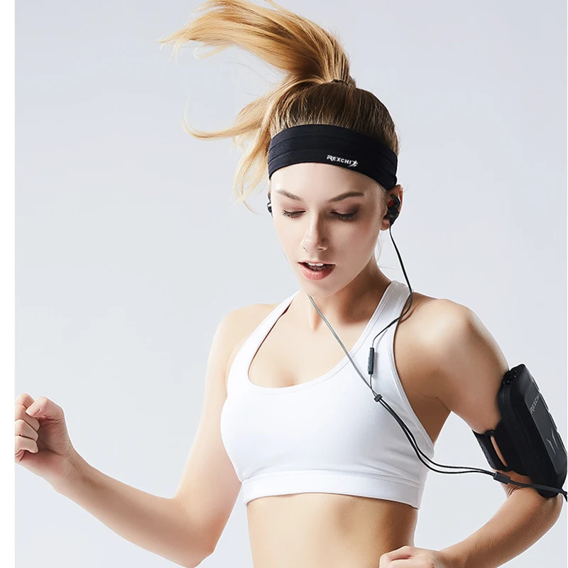 
2020 China elastic sweatband headbands for women elastic sweatband 