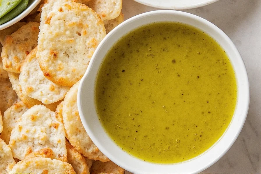 Assorted dipping oils in small bowls with different spice mixes