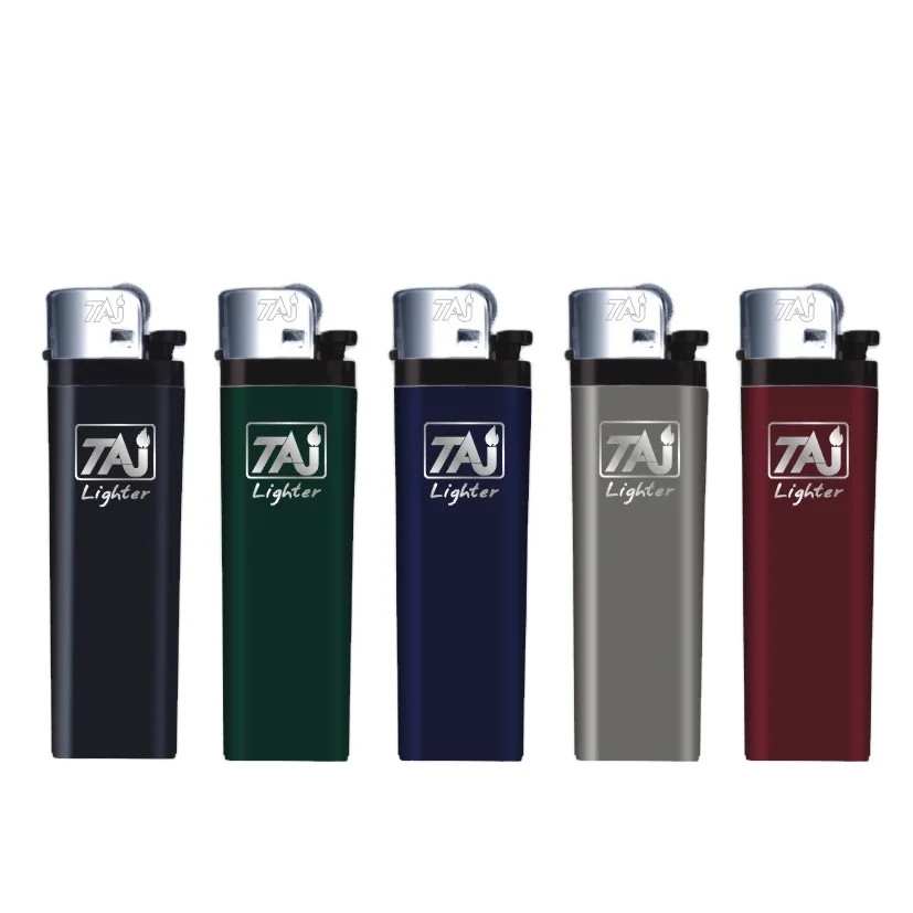

TAJ Brand disposable cigarette flint lighters, Five colors available