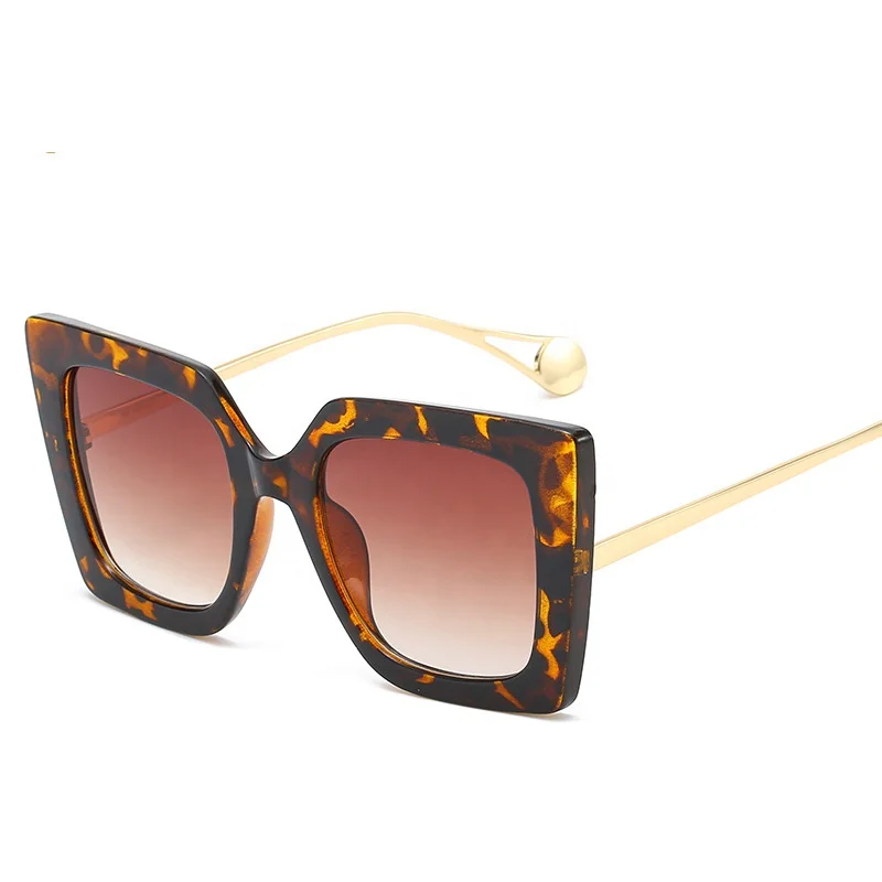 

New fashion sunglasses 1916 wholesale European and American women's square - frame sunglasses