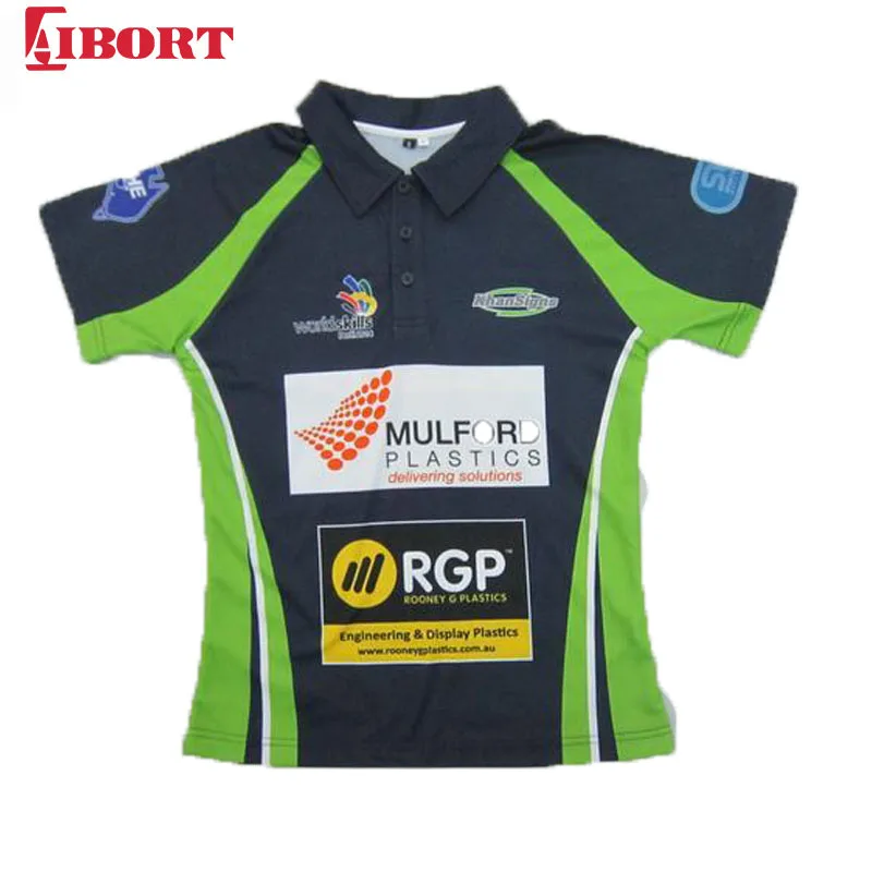 

Aibort Wholesale Sublimation Sport Polo Shirts Clothing, Colors can be based on customers' request