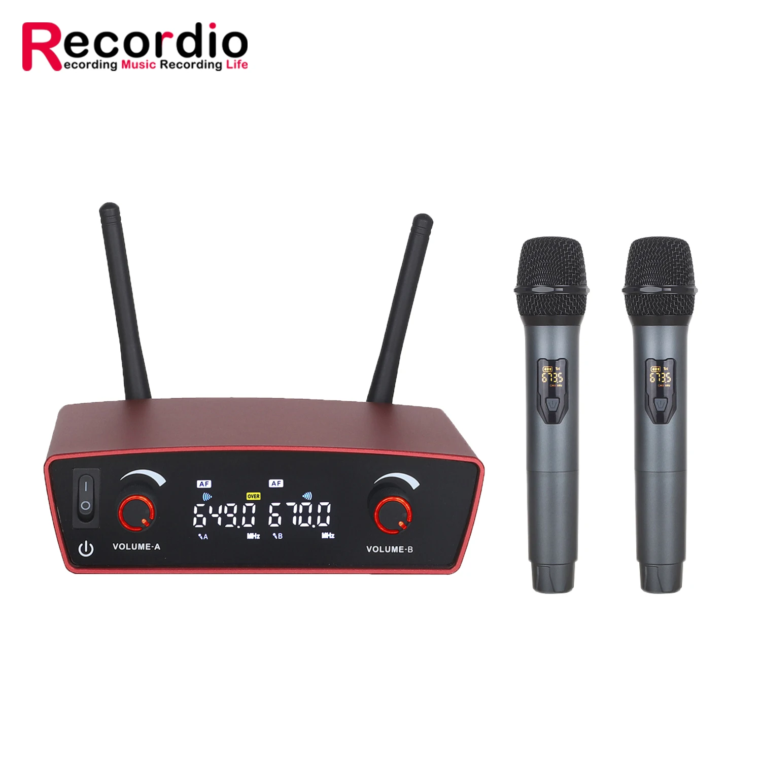 

GAW-TW300 UHF Wireless Microphone Home K Song Outdoor Performance Conference Computer Live Broadcast Microphone