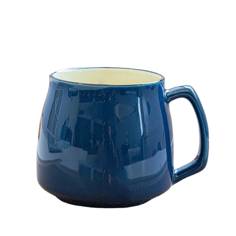 

Modern Porcelain Mug Cup Cappuccino Mug White Sublimation Custom Ceramic Mug, Customized color