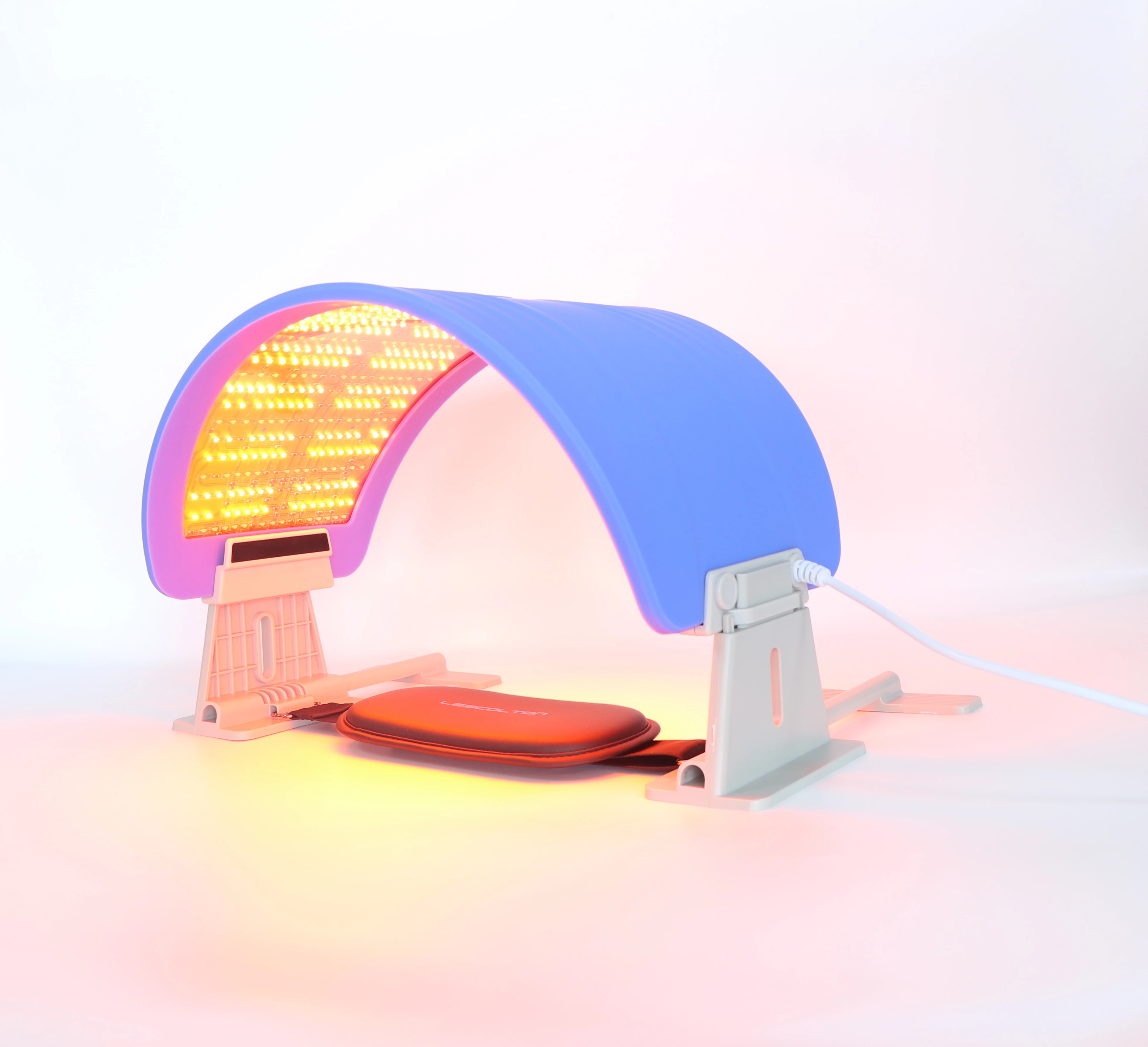 

2 in 1 EMS PDT LED Lights Pads For Skin Calm/ Anti Aging Galvanic Micro Current Led Light Therapy Machine