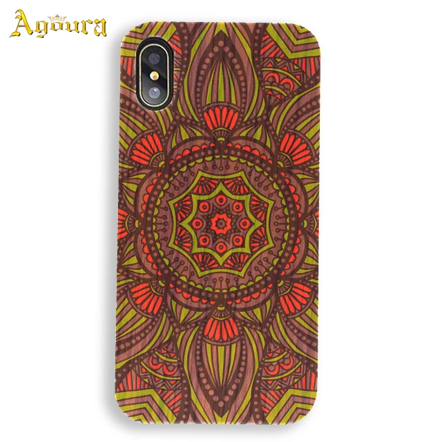 

China Manufacturer PC Wood Phone Case With Color Printing For iPhoneXS Max, OEM Eco-friendly Fashional Mobile Phone Case