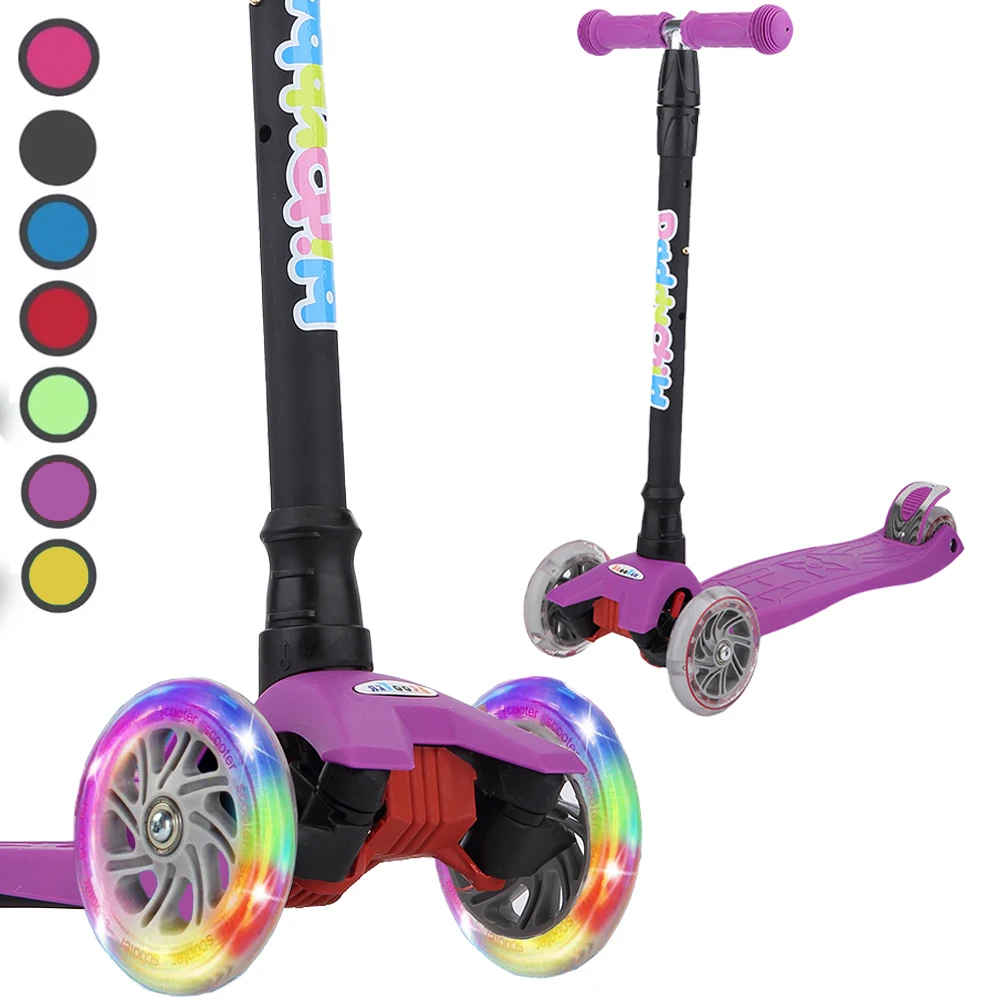 

China scooters manufacturer wholesale 3 wheels kid scooter for children