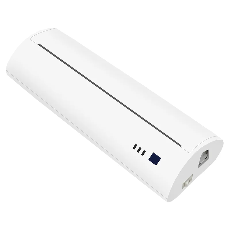 

2021 New Arrival A4 size thermal printer Receipt printer android ios System PDF Photo Printer, White
