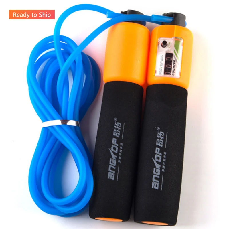 

Hottest-sell Mechanical counting jump rope for students adult training professional fitness digital rope skipping rope