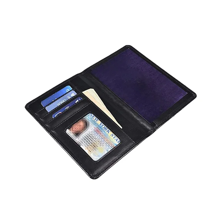 

High-quality Causal convenient storage bag bi-fold travel passport holder, Customized color