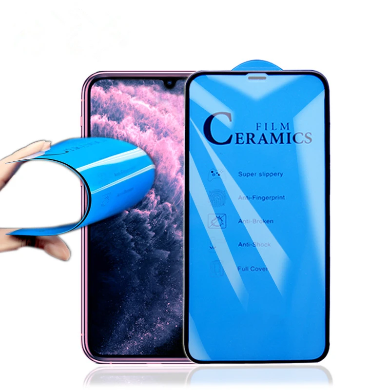 

Anti-shock Full Coverage China Mobile Ceramic Screen Protector, Black