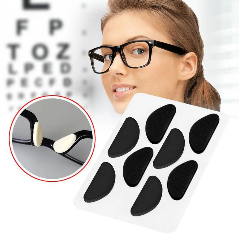 

Glasses nose pads are soft and EVA sponge nose pads are comfortable, no indentation, and non-slip increase