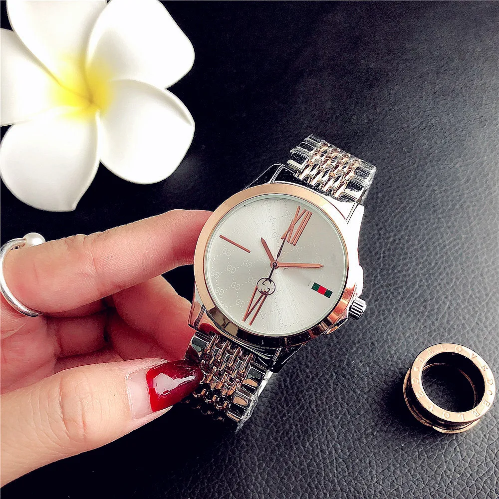 

newest design women watch gift sets for men watches stainless steel quartz wristwatch orginal stock price preference