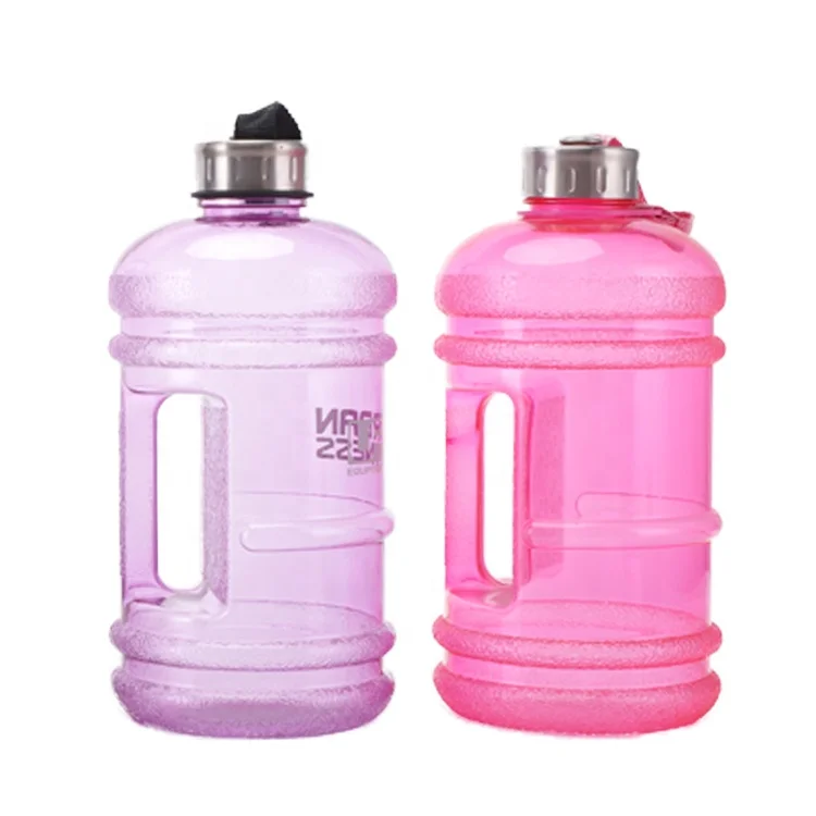 

Hot Sale 2.2L BPA Free Plastic gallon gym water bottle jug high quality large 2 litre gym sport water bottles with custom logo, Customized color