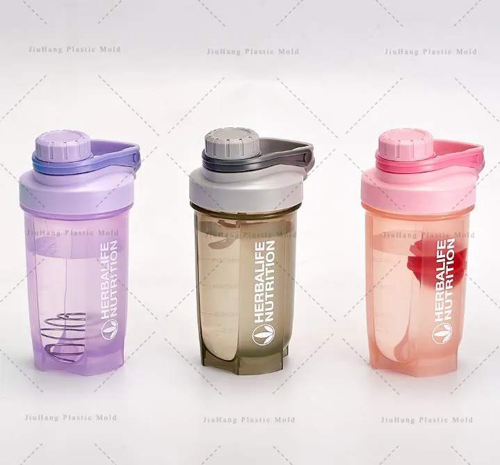 

UV printing personalized protein shaker bottle with mixer ball milk shaker herba cups 500ml, Custom pantone