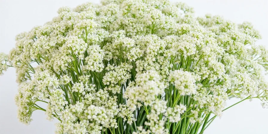 Close-up of dill weed flowers