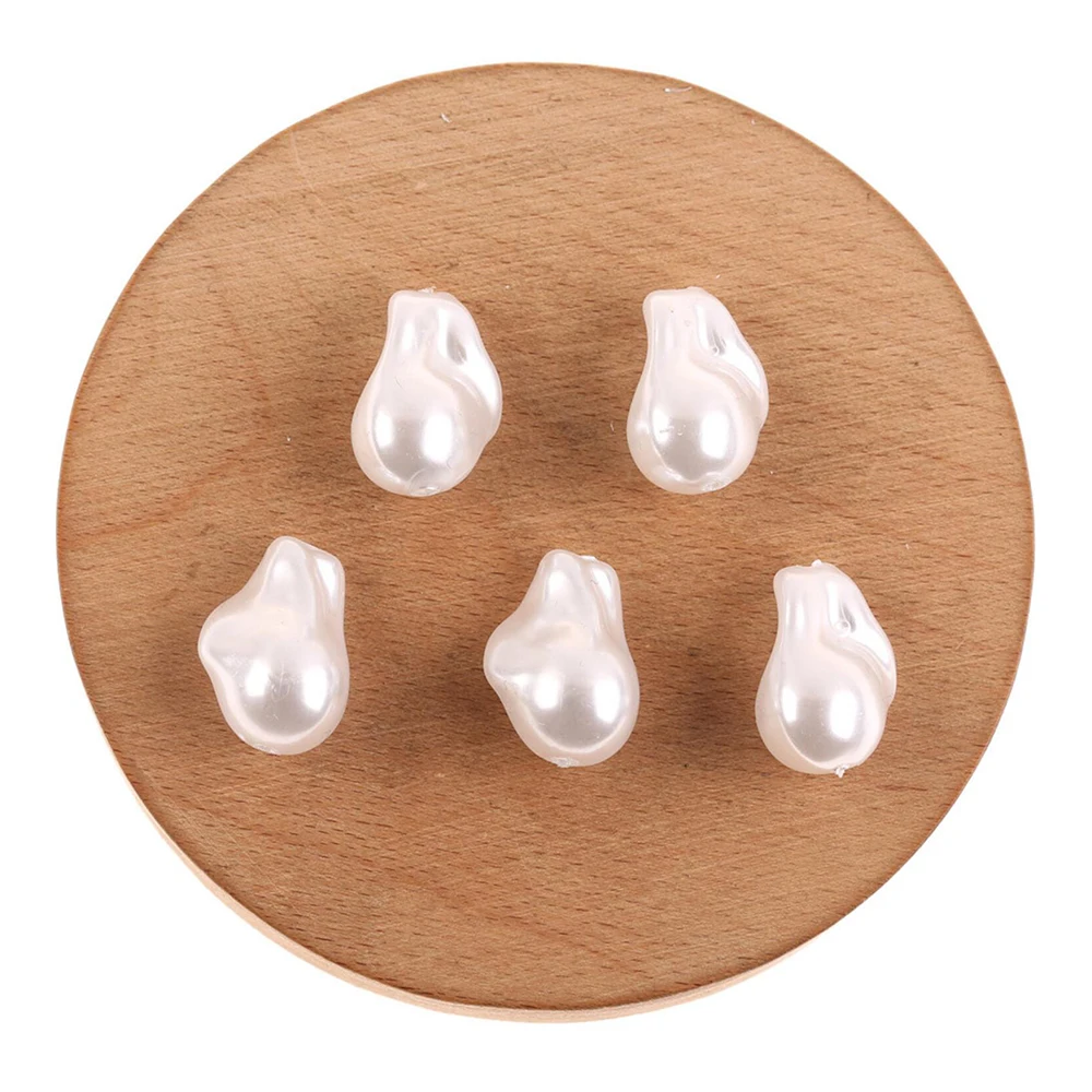 

Loose Beads Cordial Design 100Pcs 15*23MM Imitation Pearl Bead Acrylic Beads Hand Made DIY Making Jewelry Accessories Earring