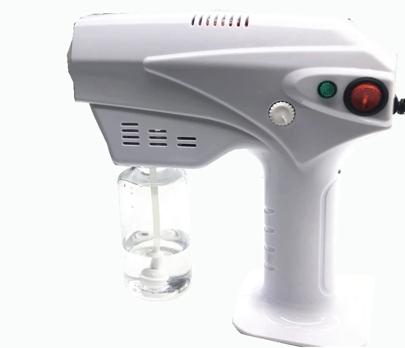

IDOO 1200W Anion Nano Spray Sterilizer Machine Fogging Gun Portable Mini fog machine, White, blue, black