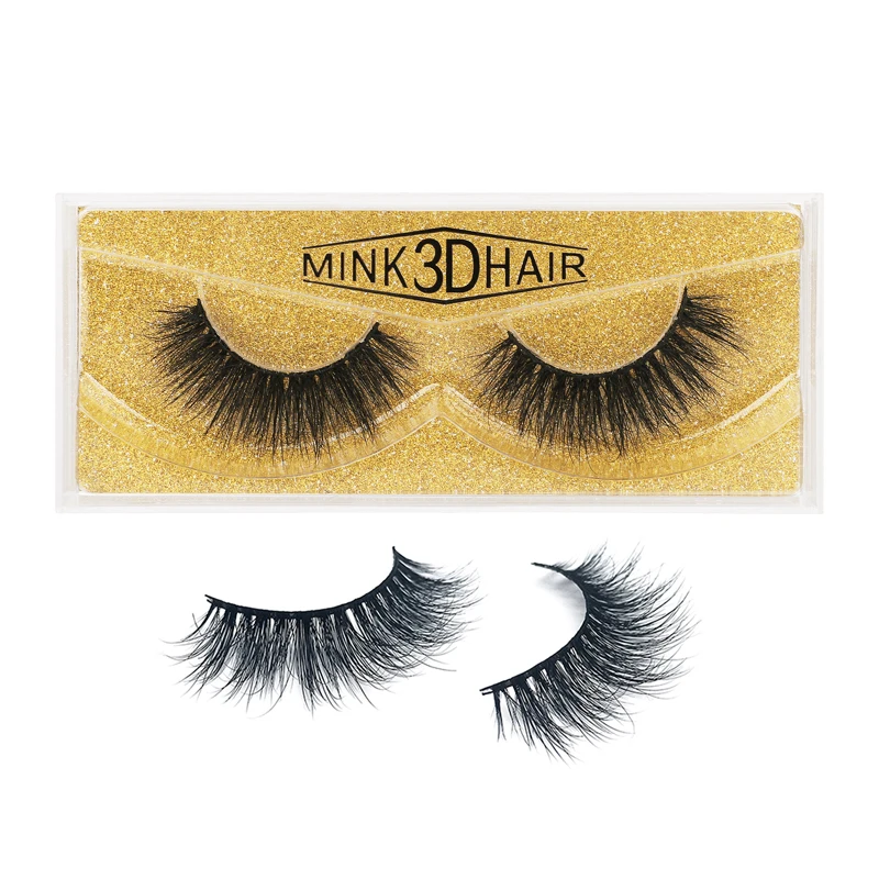 

Free sample private label eyelash mink vendor 3d mink fur false lashes 15mm 20mm 3D Mink Eyelashes with wholesale packing box