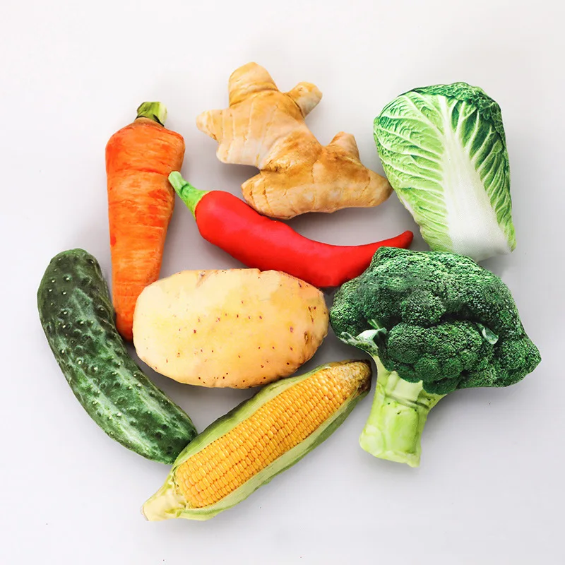 
Anti Bite Creative Simulation Vegetable Drumstick Toy Puppy Squeaky Pet Chew Dog Toys 